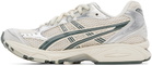 Asics Off-White & Silver Gel-Kayano 14 Sneakers