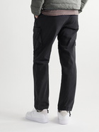 John Elliott - Straight-Leg Cotton Drawstring Cargo Trousers - Black