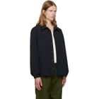 vowels Black Coach Jacket