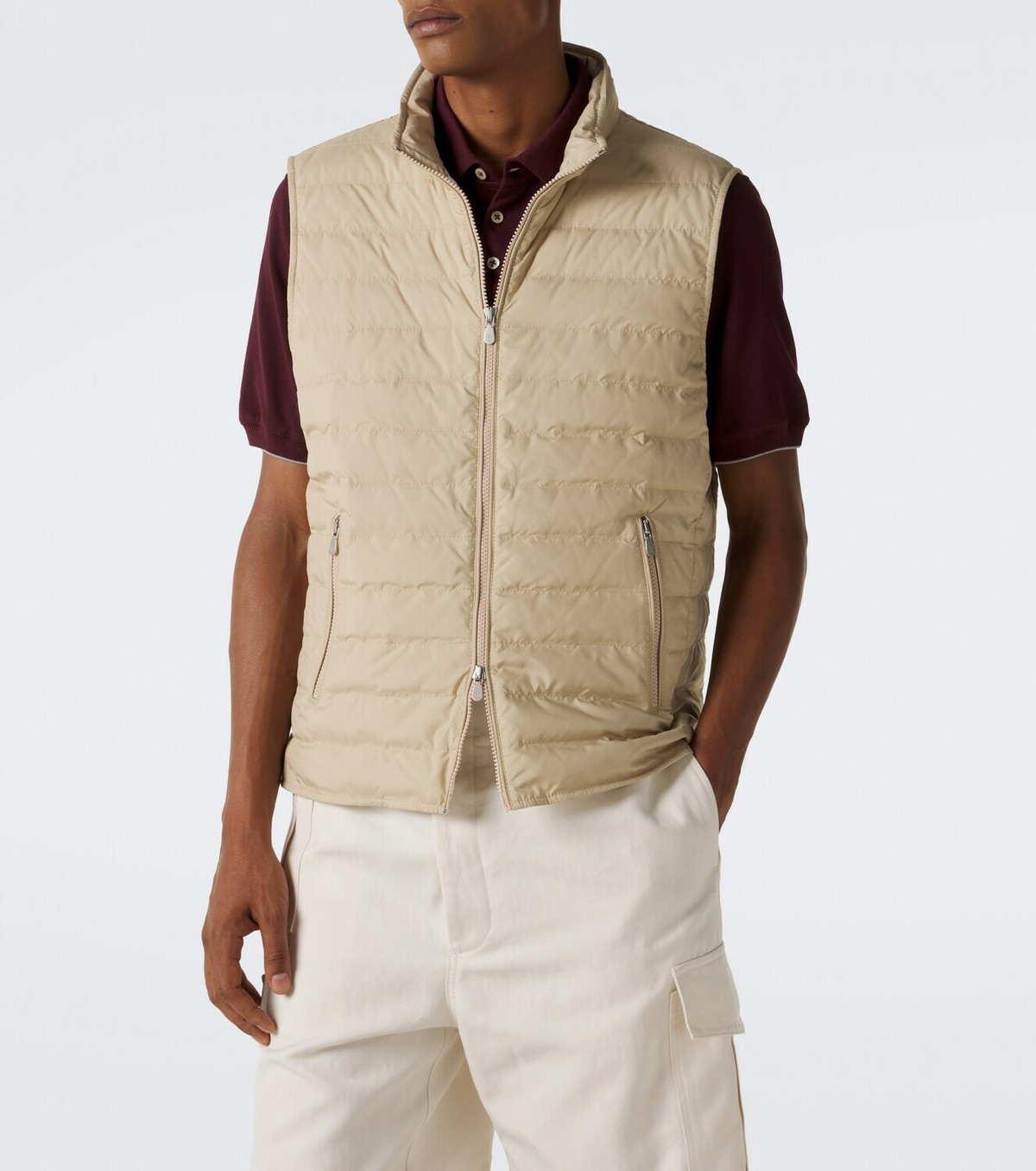 Brunello Cucinelli Technical down vest