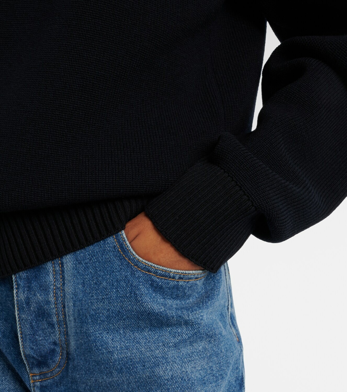 Bottega Veneta Knot wool and cotton-blend sweater