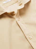 Boglioli - Cutaway-Collar Cotton-Corduroy Shirt - Neutrals