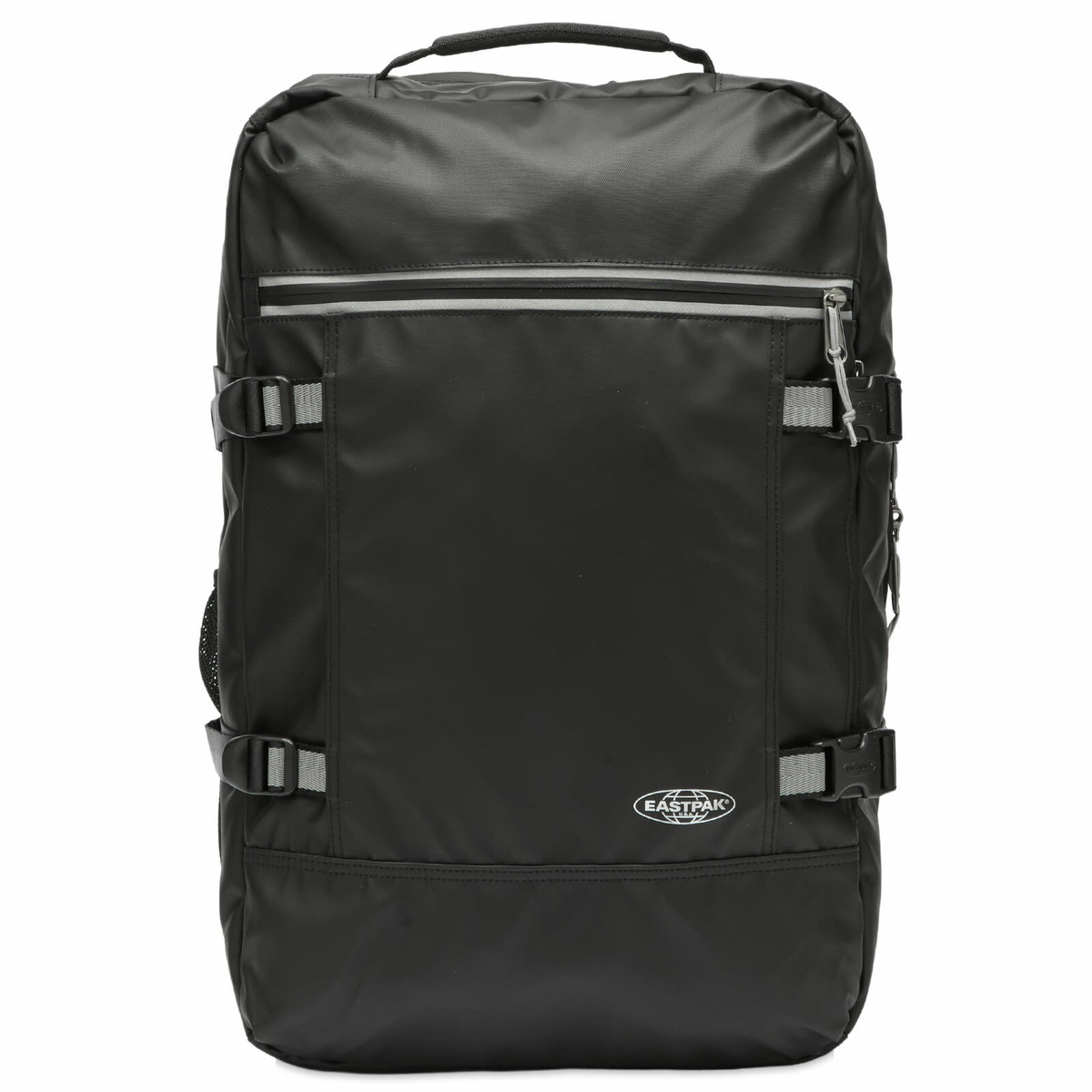 Eastpak Travelpack Backpack in Tarp Black Reflect 