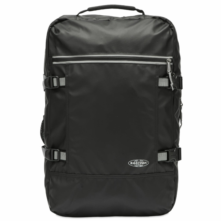 Photo: Eastpak Travelpack Backpack in Tarp Black Reflect 