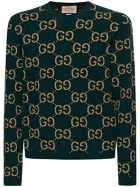 GUCCI - Gg Wool Knit Crewneck Sweater