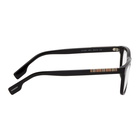 Burberry Black Acetate Rectangular Glasses