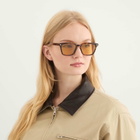 Lunetterie Générale Architect Sunglasses in Medium Tortoise/14K Gold 