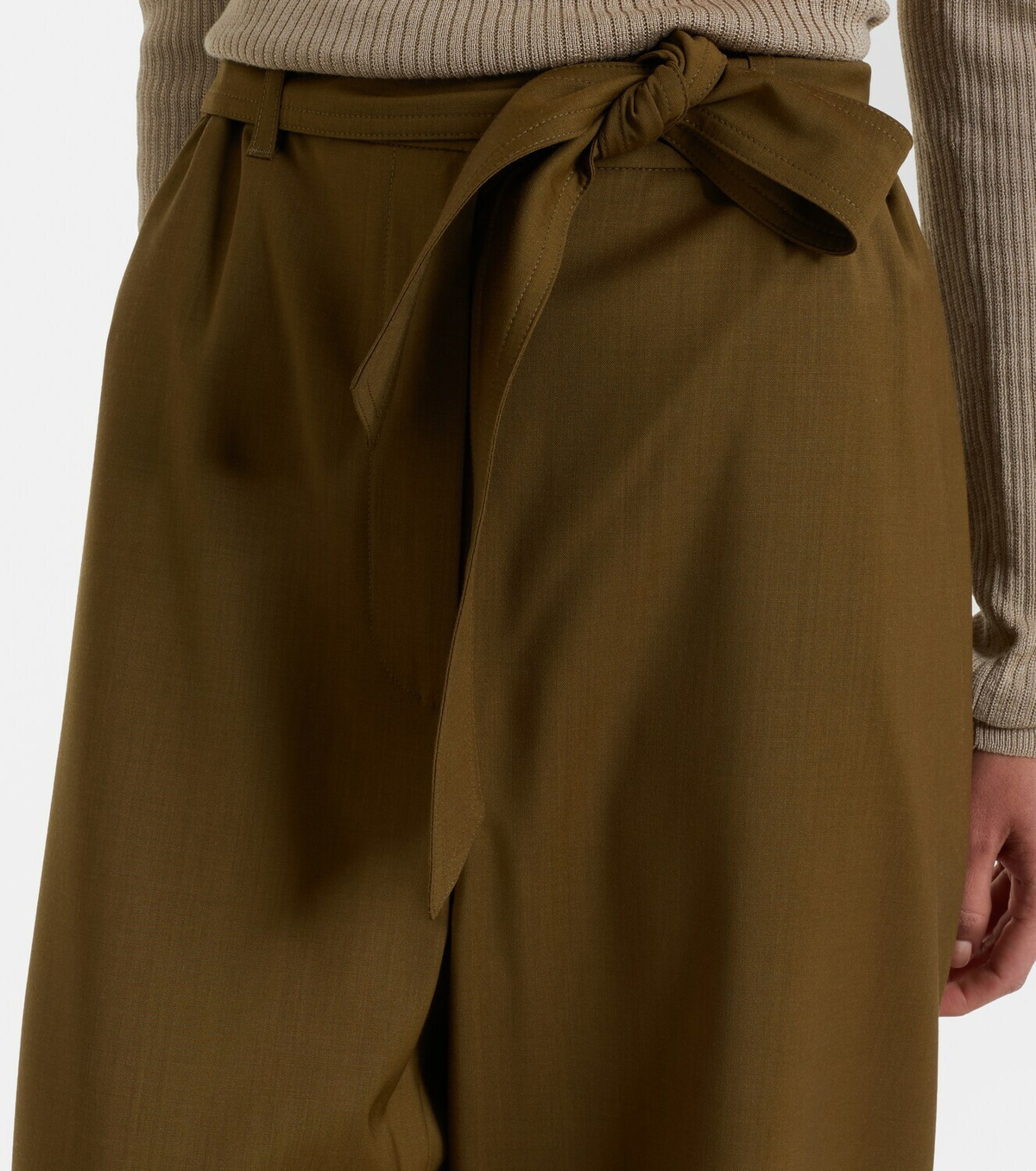 Max Mara Wool wide-leg pants
