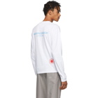 Kenzo White Extra Fancy Long Sleeve T-Shirt