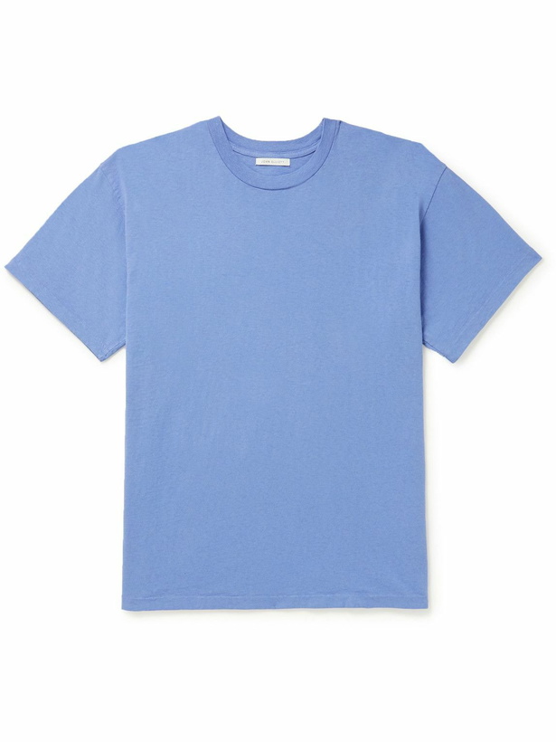 Photo: John Elliott - University Cotton-Jersey T-Shirt - Blue
