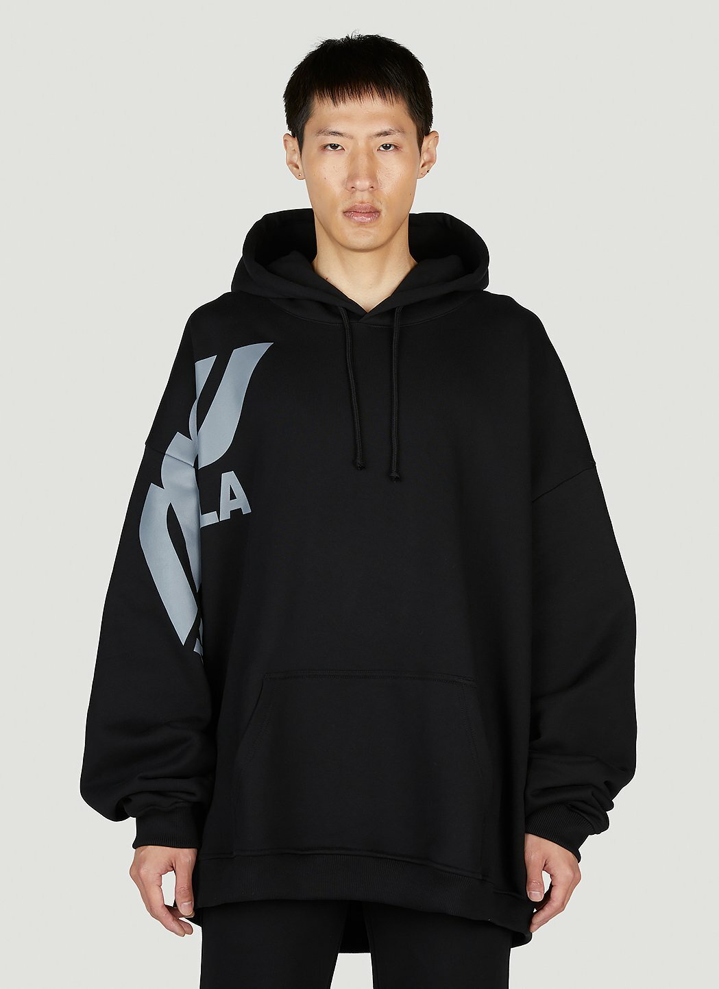 Mowalola Logo Print Hooded Sweatshirt