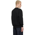 AAPE by A Bathing Ape Black 'AAPENOW' Crew Neck Sweatshirt
