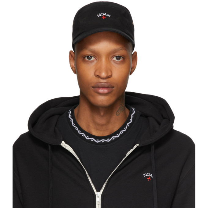 Noah NYC Black Canvas Hemingway Cap Noah NYC