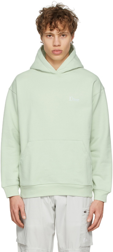 Photo: Dime Green Classic Hoodie