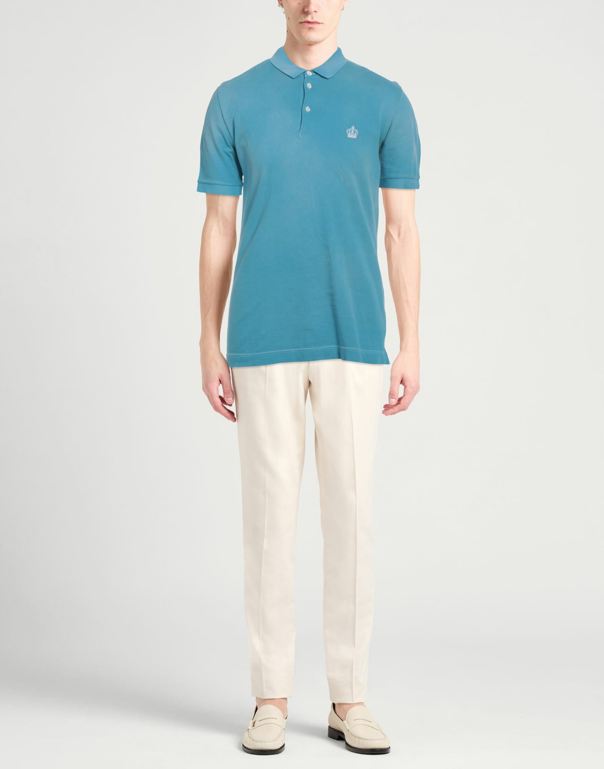 Dolce & gabbana Mens Polo shirt Azure