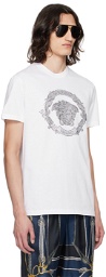 Versace White Medusa Cartouche T-Shirt