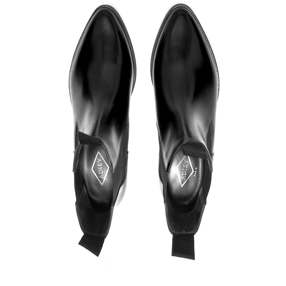 Adieu Men's Leather Chelsea Boot in Black Adieu