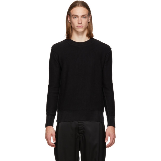 Photo: LHomme Rouge Black Inverted Sweater