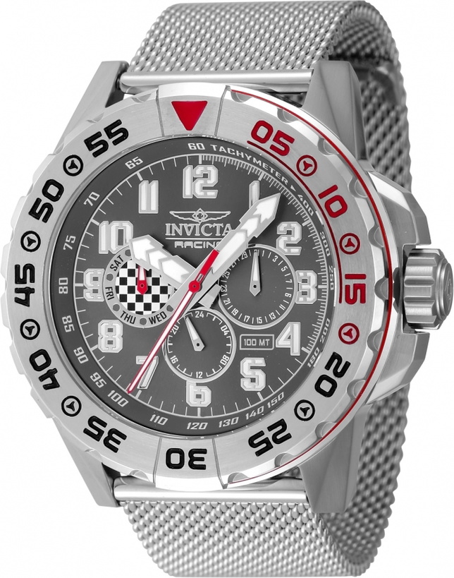 Photo: Invicta Racing Quartz Gunmetal Dial Unisex Watch 47213