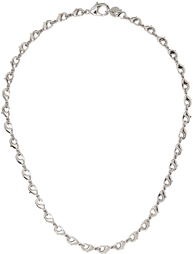 Photo: D'heygere Silver Clasp Necklace