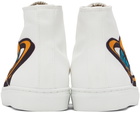 Vivienne Westwood White Plimsoll High-Top Sneakers