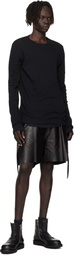 Ann Demeulemeester Black Sune Ankle Boots
