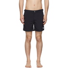 Alexander McQueen Navy Solid Swim Shorts