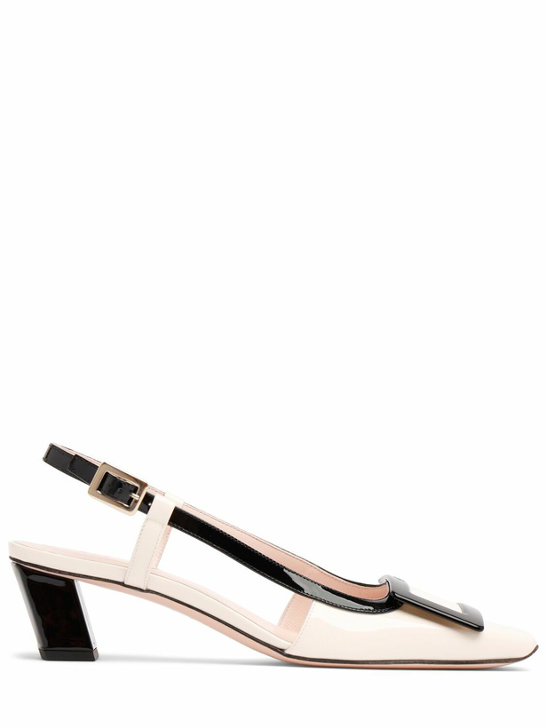 Photo: ROGER VIVIER 45mm Belle Vivier Lacquered Leather Pump