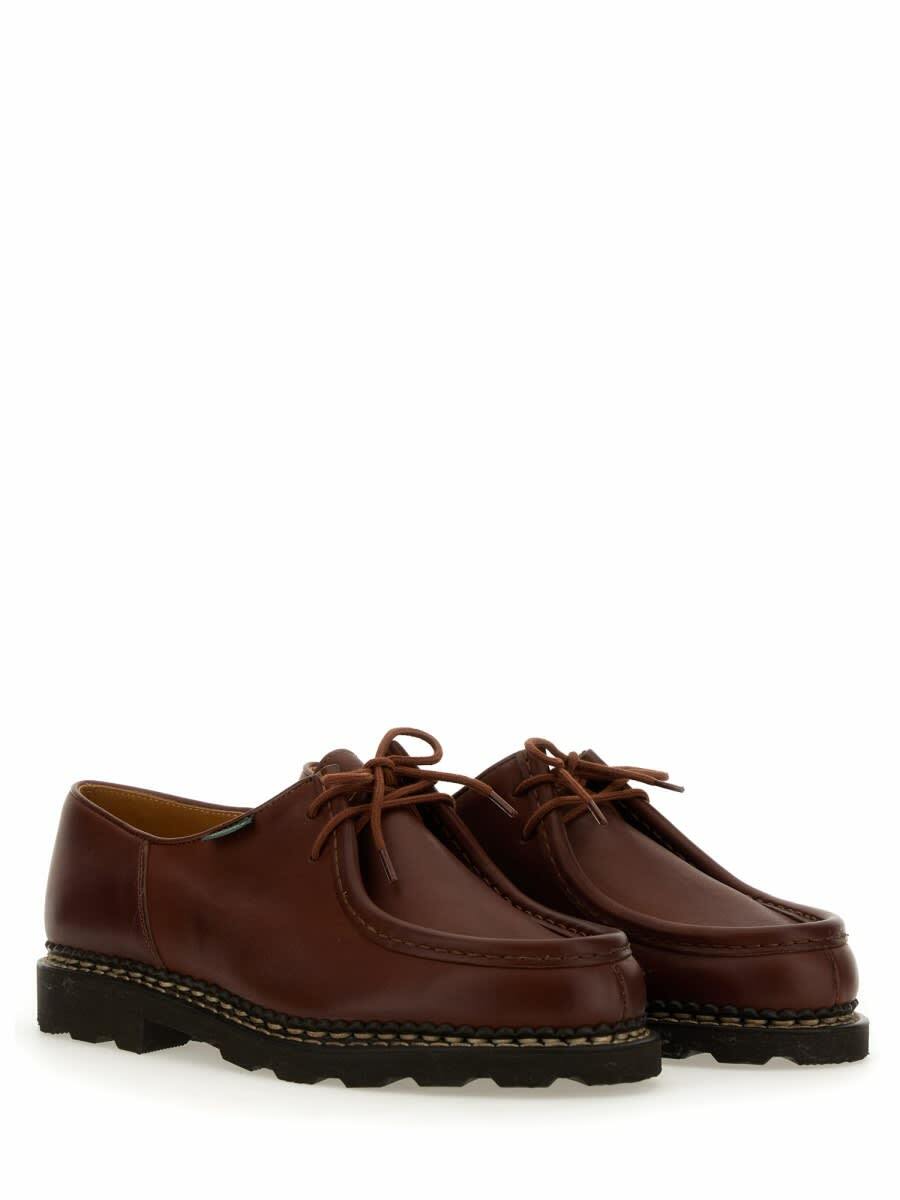 Paraboot Men's Lace up Two Holes Michael Black