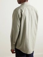 Purdey - Cotton-Flannel Shirt - Green
