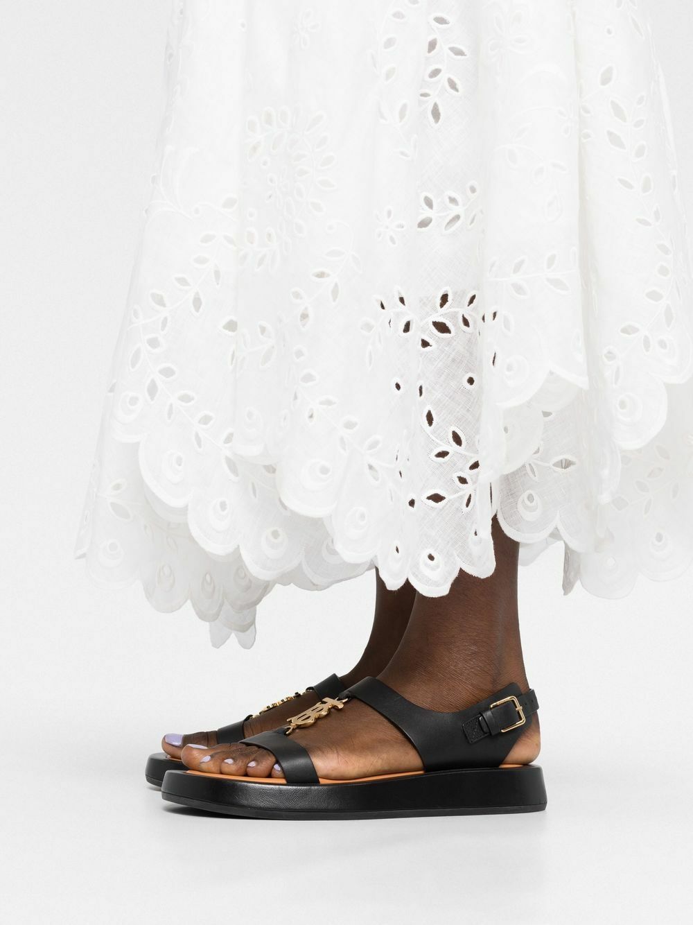 スカート ZIMMERMANN EMBROIDERED LINEN MIDI SKIRT ZIMMERMANN Chintz Floral Linen Midi Skirt | endource