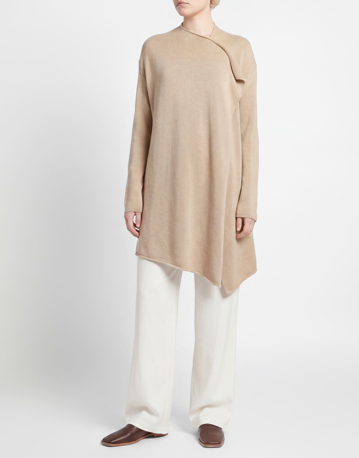 Malo Womens Cardigan in Beige