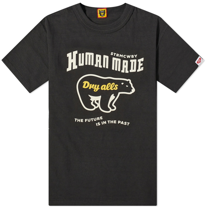 Photo: Human Made Men's Polar Bear T-Shirt in Black