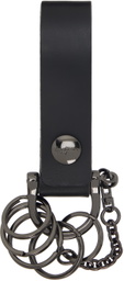 YOHJI YAMAMOTO Black discord Keychain