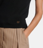 Valentino Maglia VLogo wool-blend sweater