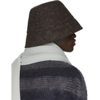 Jil Sander Grey Wool Hat