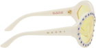 Marni Off-White Naica Mine Sunglasses