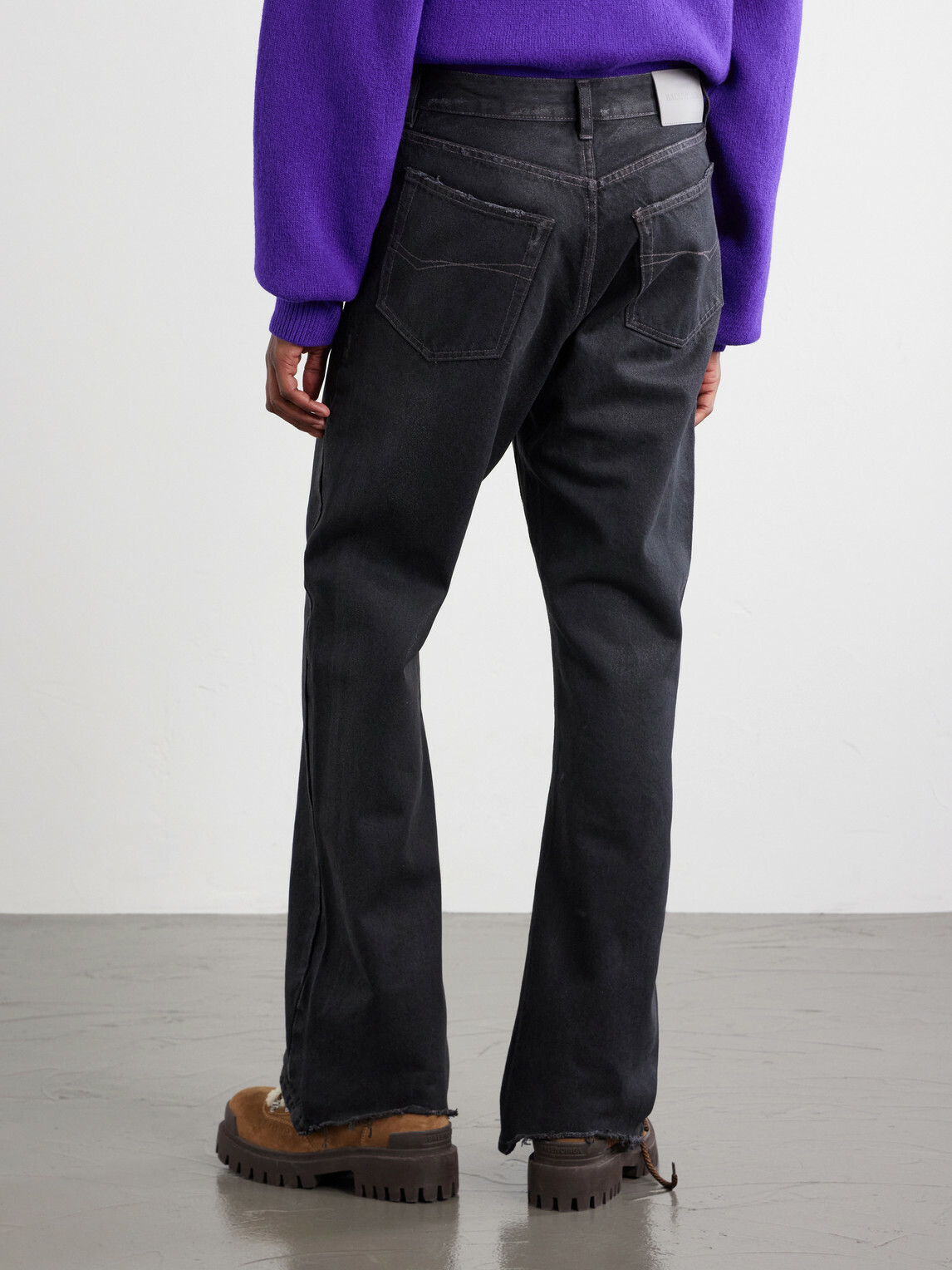 Balenciaga - Straight-Leg Jeans - Black