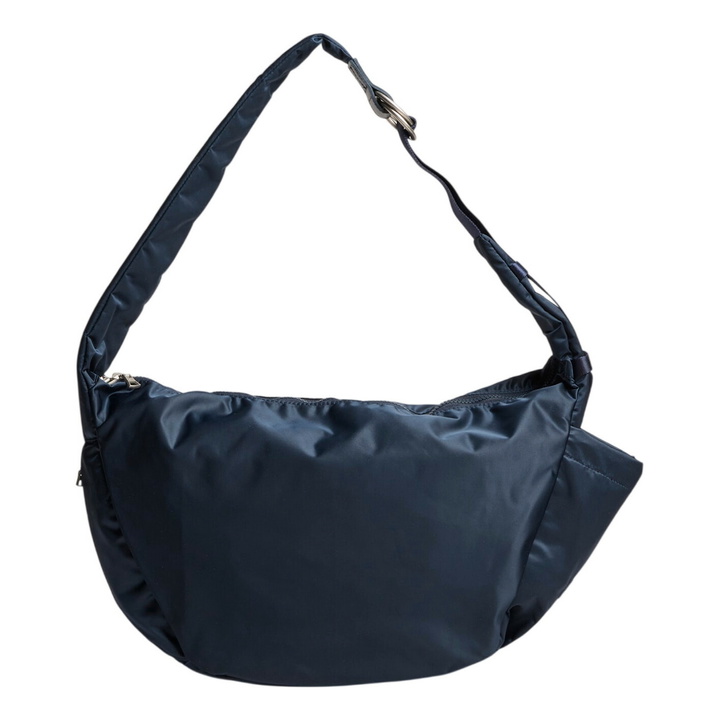 Photo: Master-Piece Ark Solid Shoulder Bag in Navy