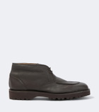 John Lobb Leather desert boots