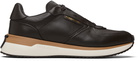 Ferragamo Brown Low Cut Sneakers