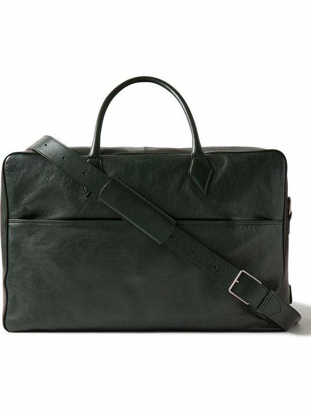 Photo: Métier - Closer Full-Grain Leather Weekend Bag