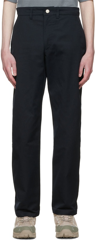 Photo: AFFXWRKS Navy Stash Trousers