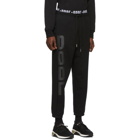 Diesel Black P-Alfreds Lounge Pants