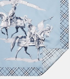 Burberry EKD silk twill scarf