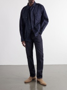 Fortela - Jungle Cotton-Gabardine Jacket - Blue