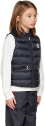 Moncler Enfant Kids Navy Gui Down Vest