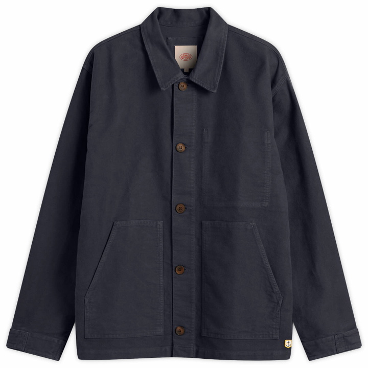 Photo: Armor-Lux Men's Fisherman Chore Jacket in Tornado