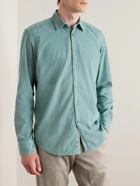 Canali - Cotton-Corduroy Shirt - Green