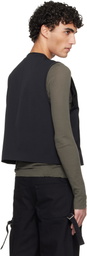 HELIOT EMIL Black Girth Vest